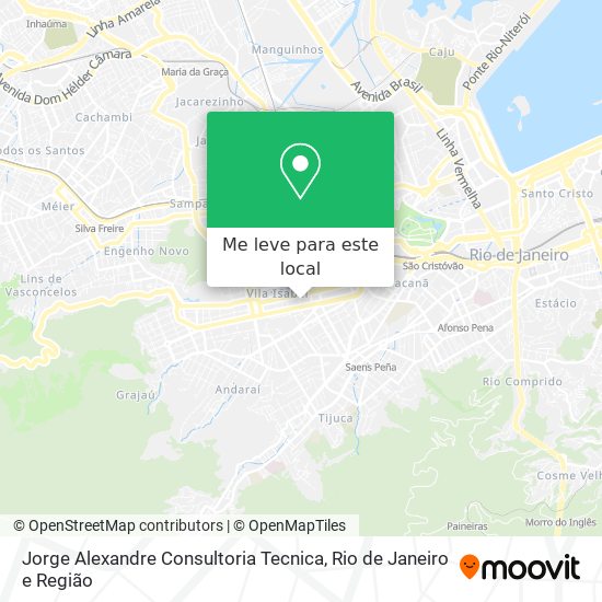 Jorge Alexandre Consultoria Tecnica mapa