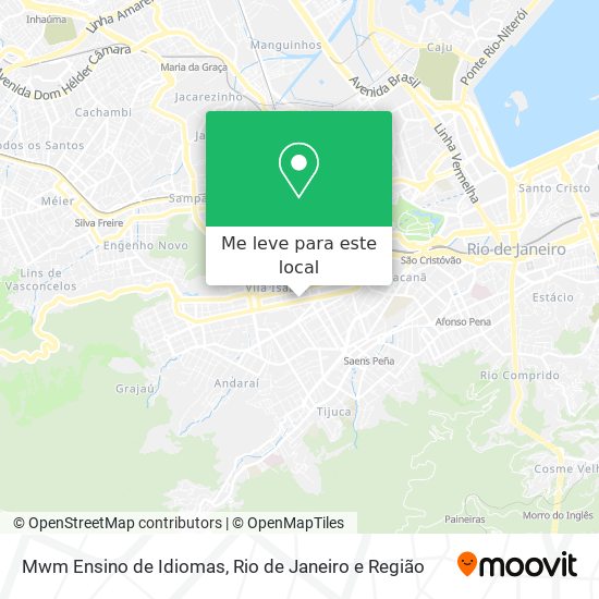 Mwm Ensino de Idiomas mapa