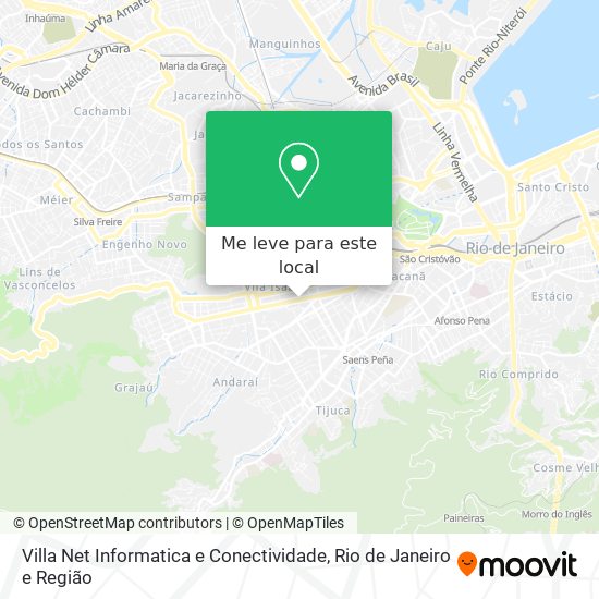 Villa Net Informatica e Conectividade mapa