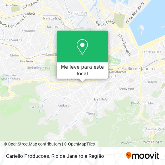 Cariello Producoes mapa