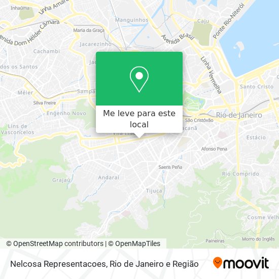 Nelcosa Representacoes mapa