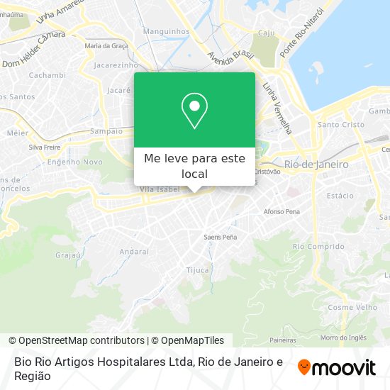 Bio Rio Artigos Hospitalares Ltda mapa