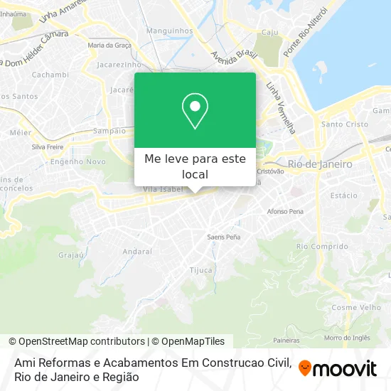 Ami Reformas e Acabamentos Em Construcao Civil mapa