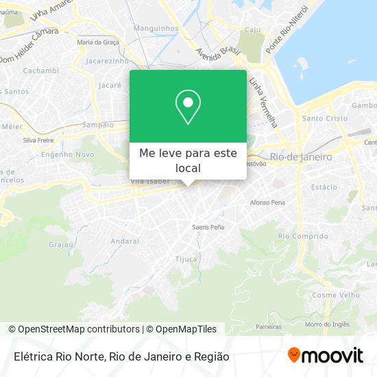 Elétrica Rio Norte mapa