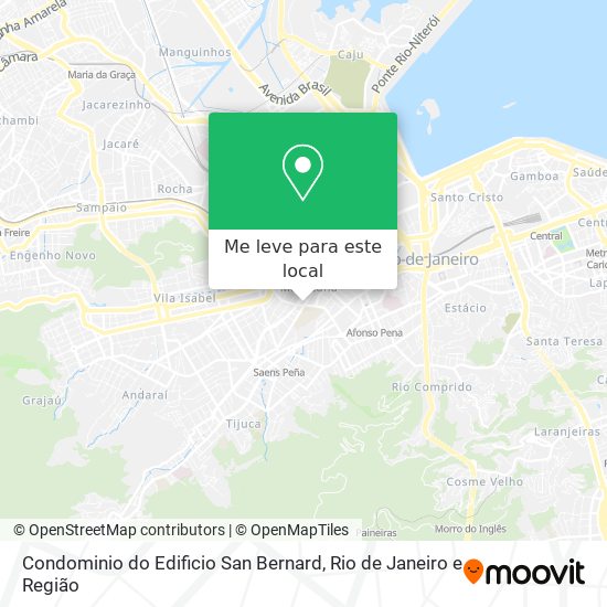 Condominio do Edificio San Bernard mapa