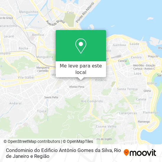 Condominio do Edificio Antônio Gomes da Silva mapa