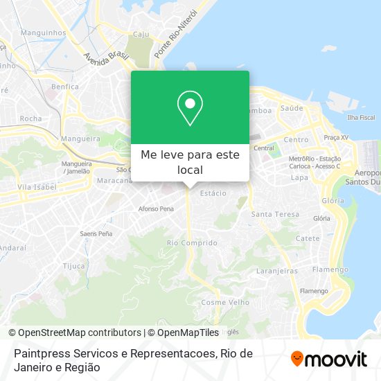 Paintpress Servicos e Representacoes mapa