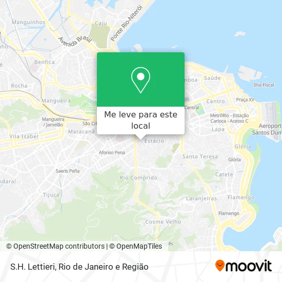 S.H. Lettieri mapa