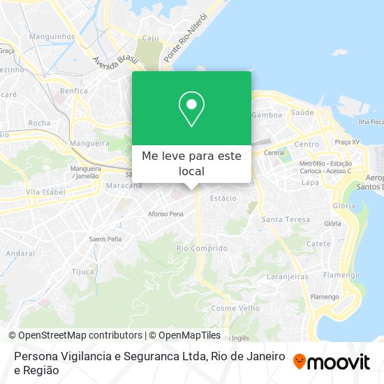 Persona Vigilancia e Seguranca Ltda mapa