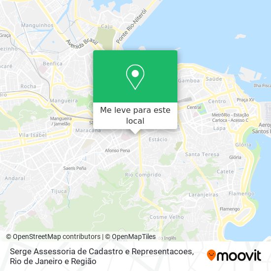 Serge Assessoria de Cadastro e Representacoes mapa