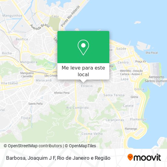 Barbosa, Joaquim J F mapa