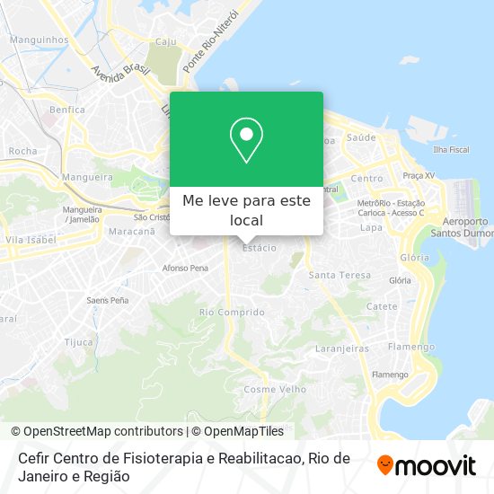 Cefir Centro de Fisioterapia e Reabilitacao mapa