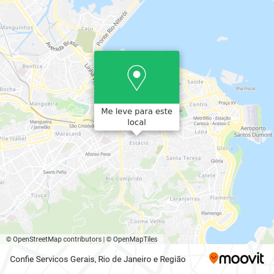 Confie Servicos Gerais mapa