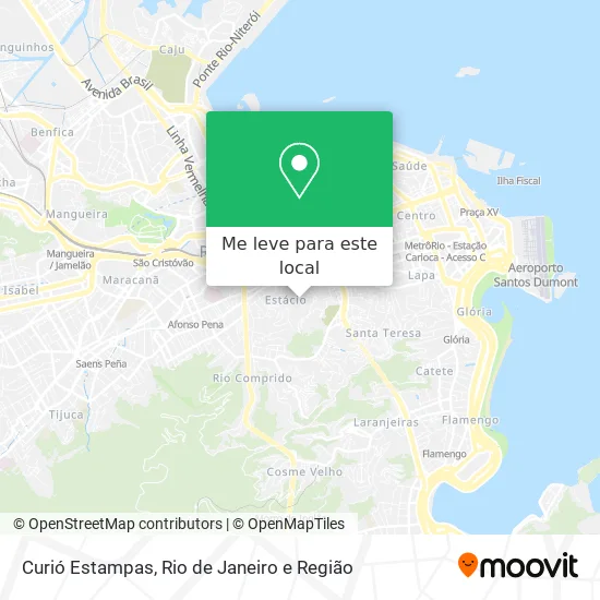 Curió Estampas mapa