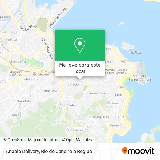 Anabia Delivery mapa