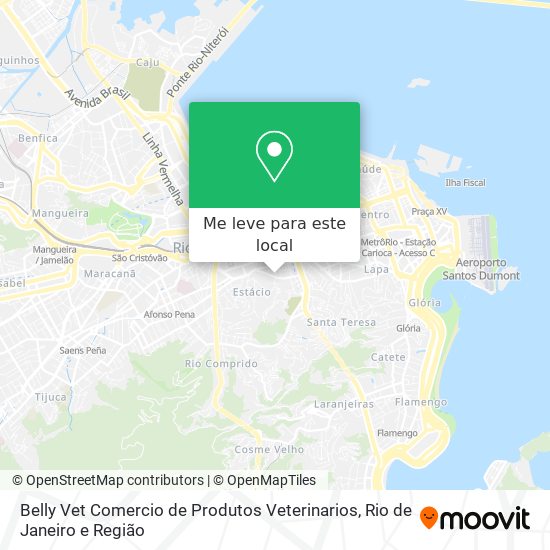 Belly Vet Comercio de Produtos Veterinarios mapa