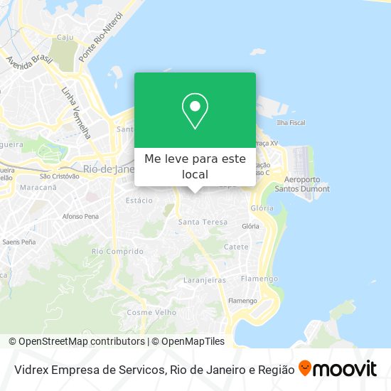 Vidrex Empresa de Servicos mapa