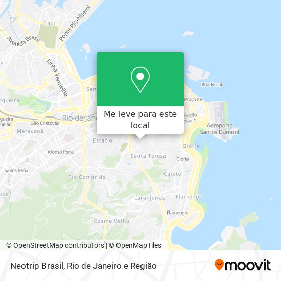 Neotrip Brasil mapa