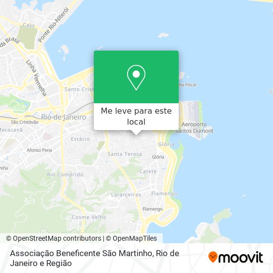 Associação Beneficente São Martinho mapa