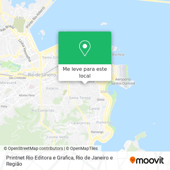 Printnet Rio Editora e Grafica mapa