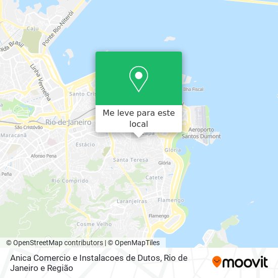 Anica Comercio e Instalacoes de Dutos mapa