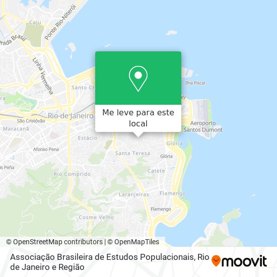 Associação Brasileira de Estudos Populacionais mapa