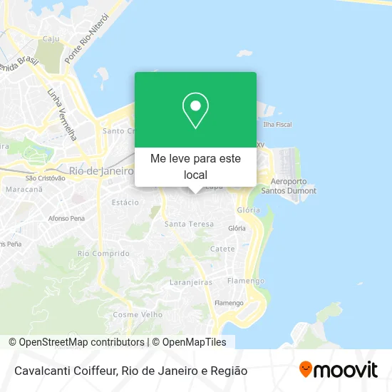 Cavalcanti Coiffeur mapa