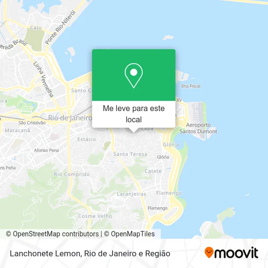 Lanchonete Lemon mapa