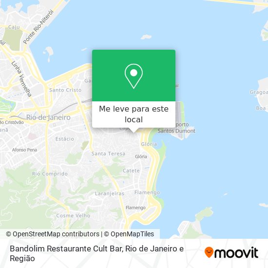 Bandolim Restaurante Cult Bar mapa