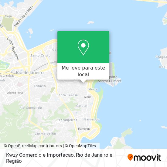 Kwzy Comercio e Importacao mapa