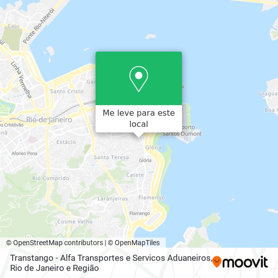 Transtango - Alfa Transportes e Servicos Aduaneiros mapa