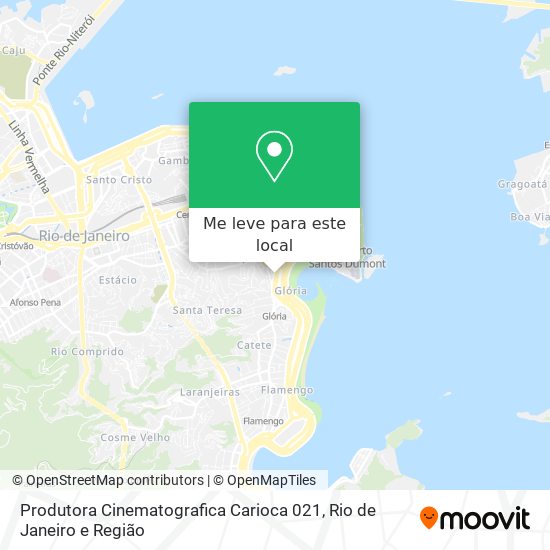 Produtora Cinematografica Carioca 021 mapa