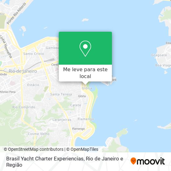 Brasil Yacht Charter Experiencias mapa