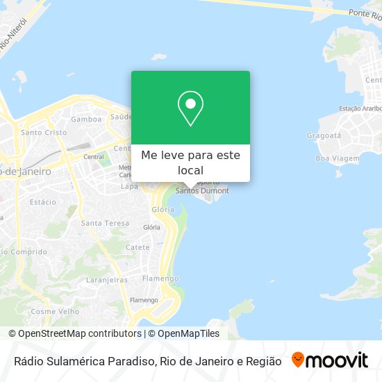 Rádio Sulamérica Paradiso mapa