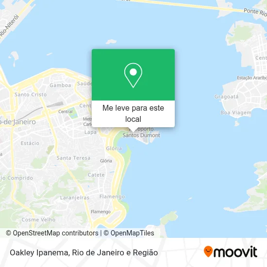 Oakley Ipanema mapa