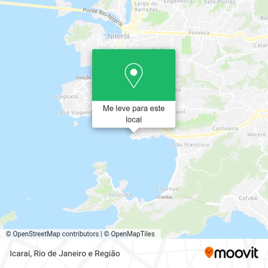 Icaraí mapa
