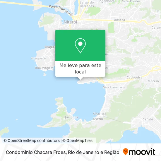 Condominio Chacara Froes mapa