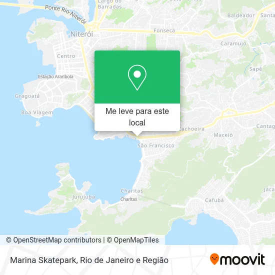 Marina Skatepark mapa