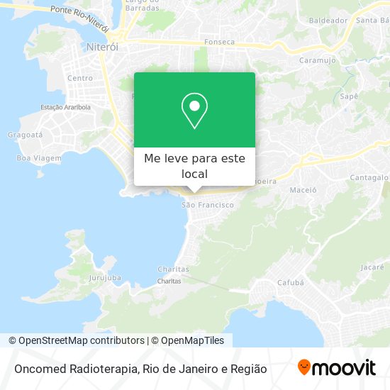 Oncomed Radioterapia mapa