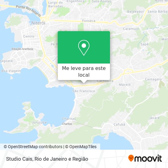 Studio Cais mapa