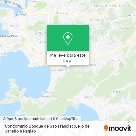 Condomínio Bosque de São Francisco mapa