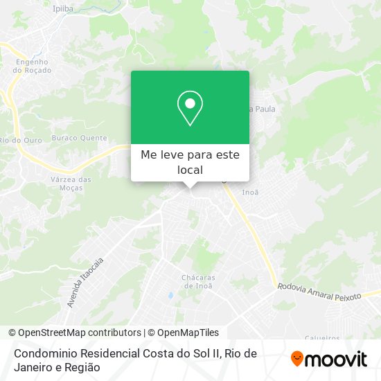 Condominio Residencial Costa do Sol II mapa
