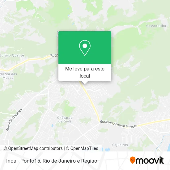 Inoã - Ponto15 mapa