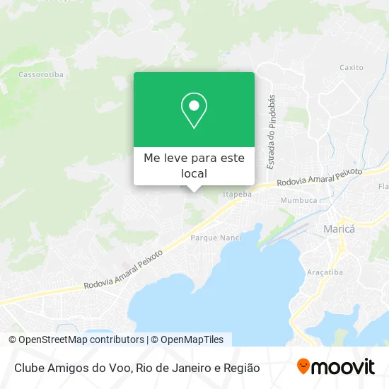 Clube Amigos do Voo mapa