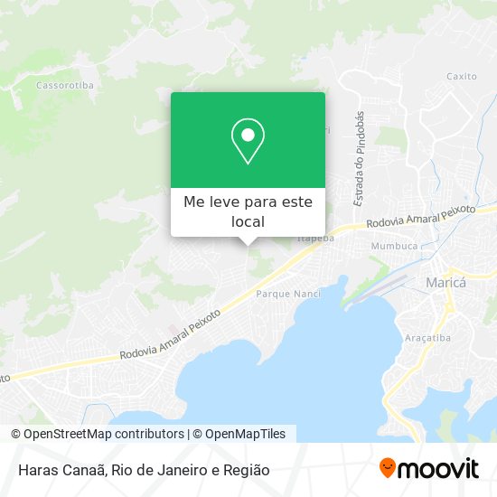 Haras Canaã mapa