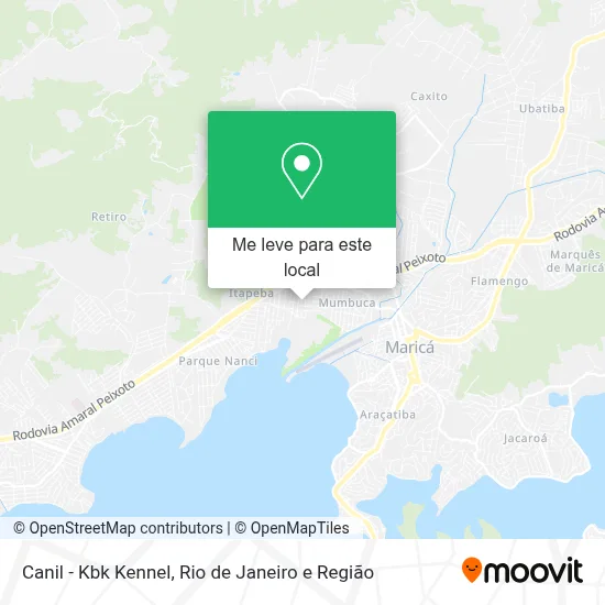 Canil - Kbk Kennel mapa