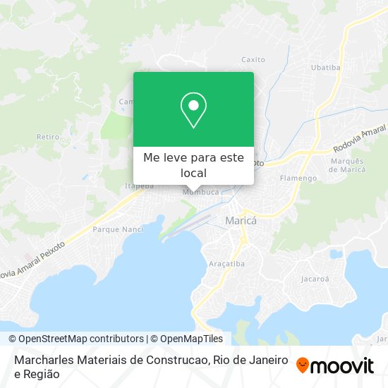 Marcharles Materiais de Construcao mapa