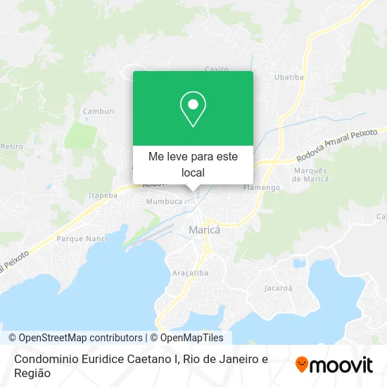 Condominio Euridice Caetano I mapa