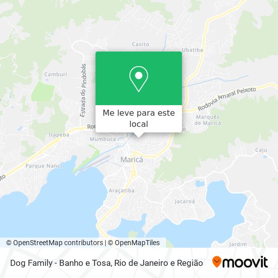 Dog Family - Banho e Tosa mapa