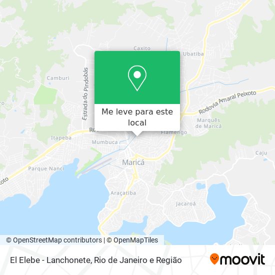 El Elebe - Lanchonete mapa